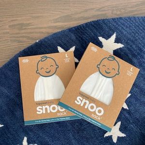 NWT 2 size large snoo sacks for use w snoo bassinet